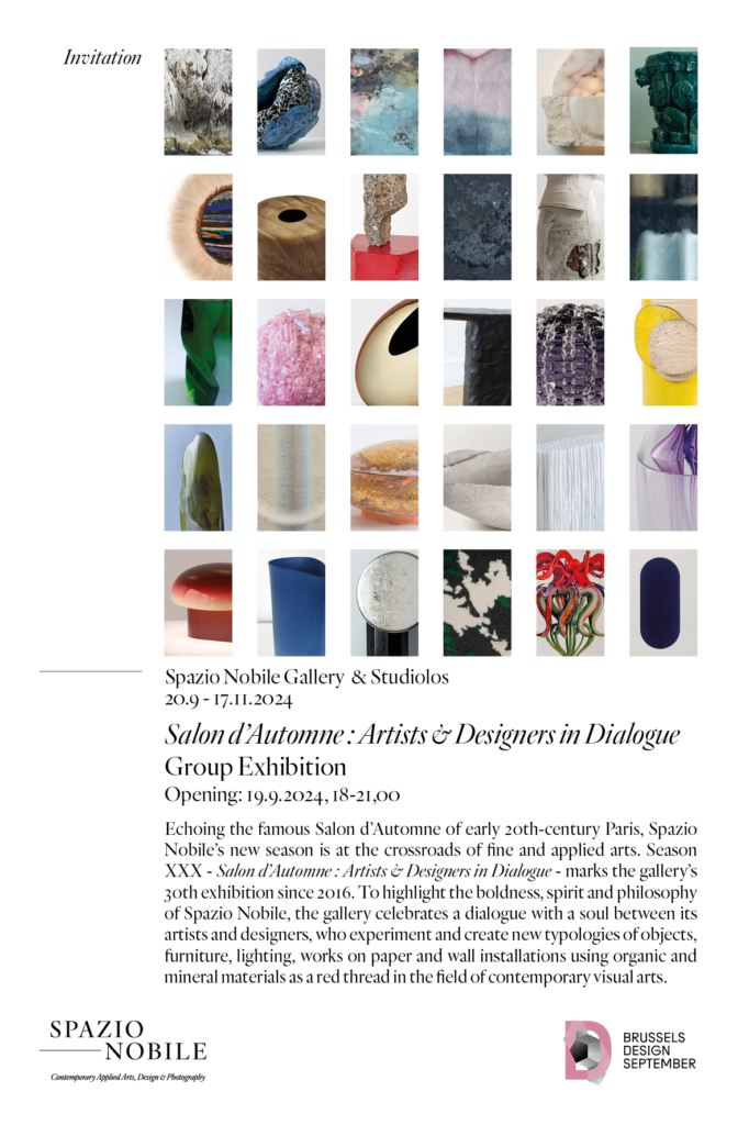 Spazio Nobile - Salon d'Automne : 30 artists and designers in dialogue