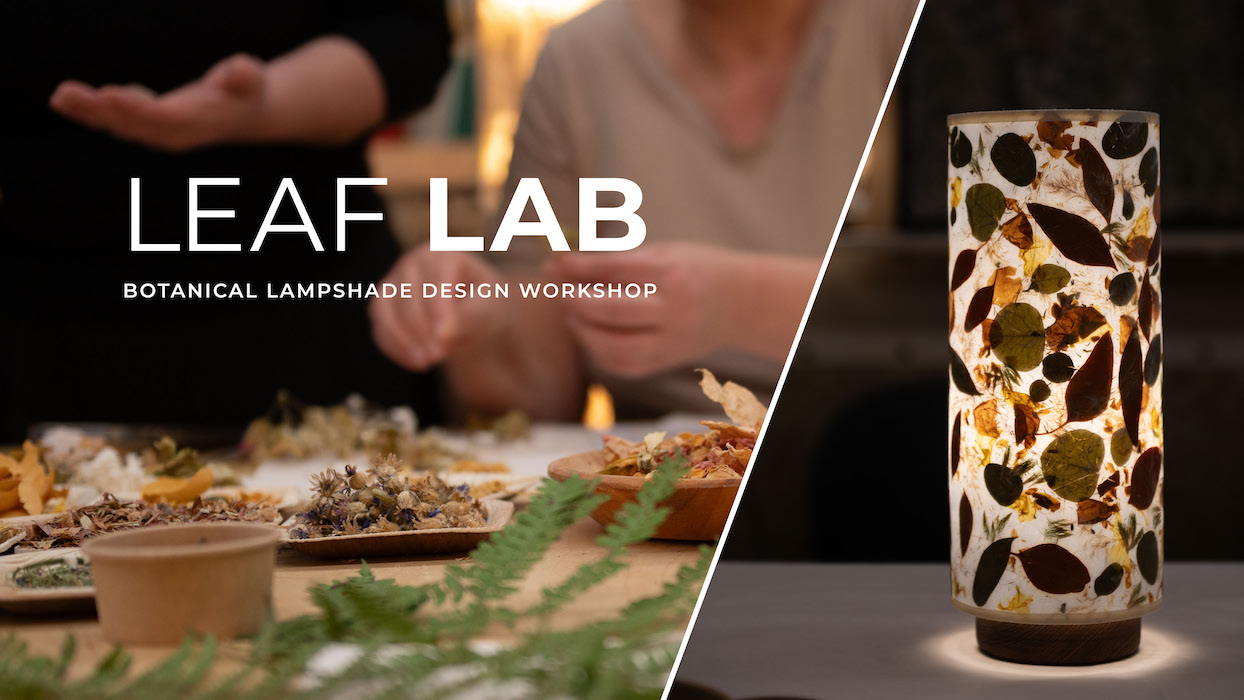 Leaf Lab: From Memory to Light - Botanical Lampshade Design Workshop