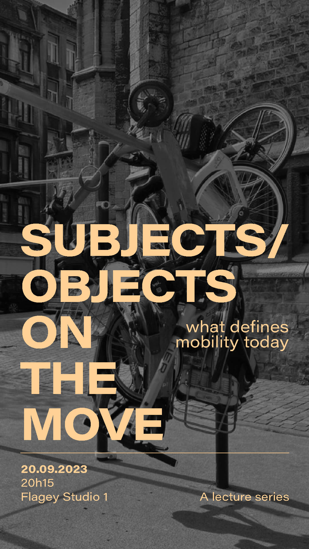 Subjects/objects on the move - What define mobility today by Studio Hier (FR/EN)